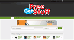 Desktop Screenshot of getfreestuffonlinenow.com